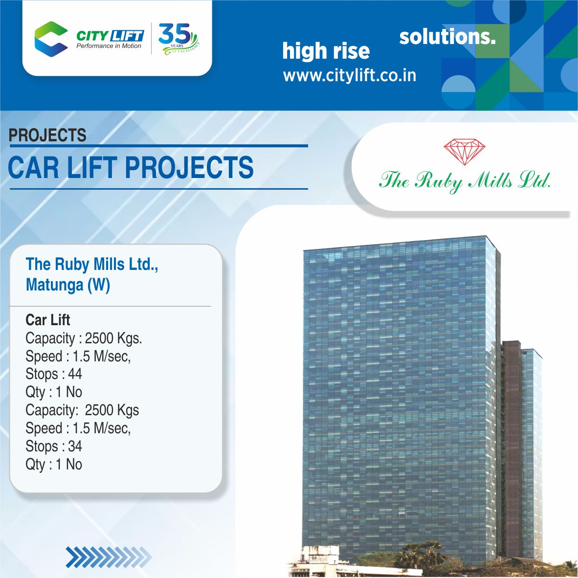 CAR-LIFT PROJECTS