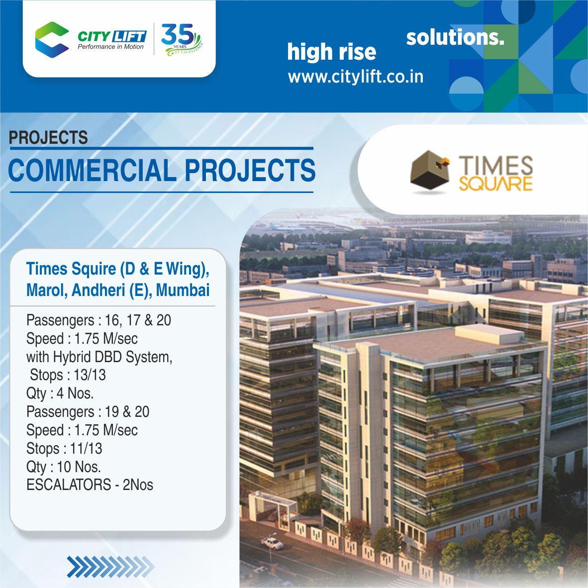 COMMERCIAL PROJECTS