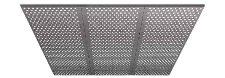NCE-RH01413 OPTIONAL CEILING Hairline Stainless Steel Acrylic